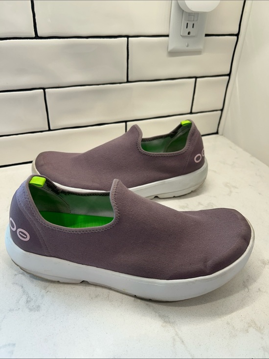 OOFOS Shoes - Oofos Womens OOmg Eezee Slip On Shoe Size11 Mauve Purple Recovery Comfort Sporty